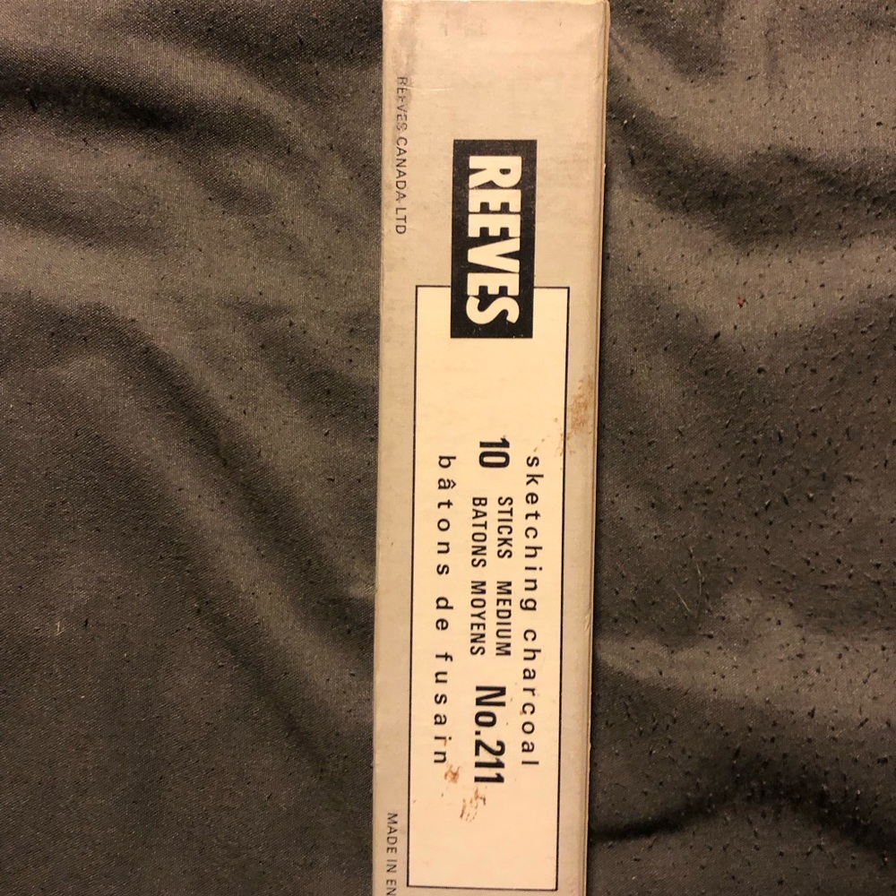 Vintage Reeves Charcoal Pencils